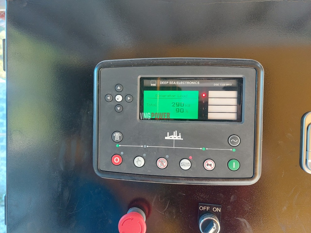 bảng điều khiển máy phát điện công nghiệp