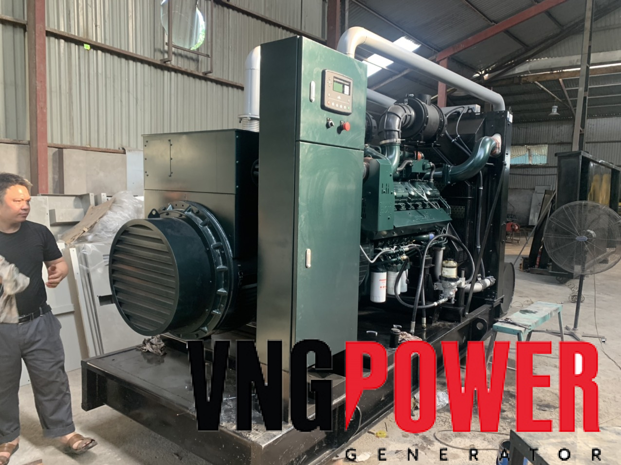 cung cấp lắp đặt máy phát điện 1000kva doosan tại hà nội