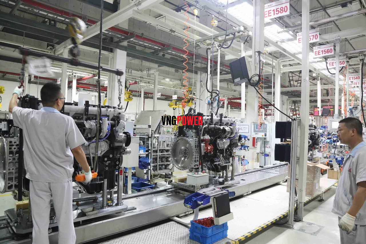 động cơ máy phát điện Mitsubishi Shanghai 01