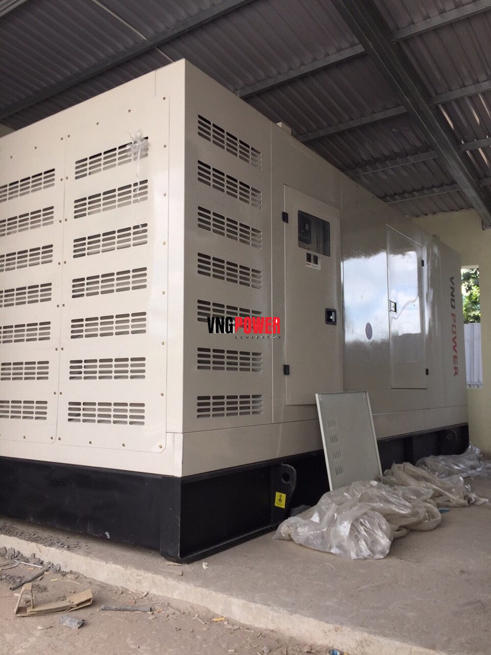 tư vấn kích thước phòng máy cummins